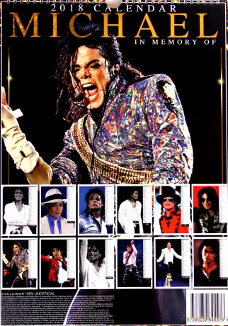 Michael Jackson: 2018 Calendar Unofficial [KALENDARZ]