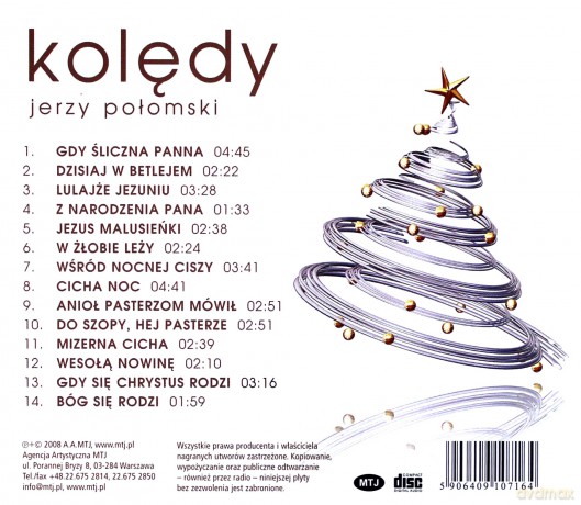 Jerzy Połomski: Kolędy [CD]