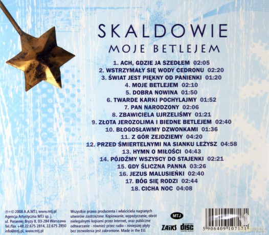 Skaldowie: Moje Betlejem [CD]