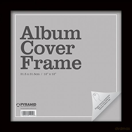 Album Cover Frame: Black Album Cover Frame