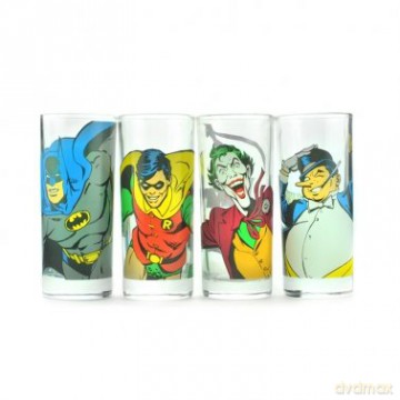 Batman: Characters Glass 4 Pack Zestaw 4 szklanek
