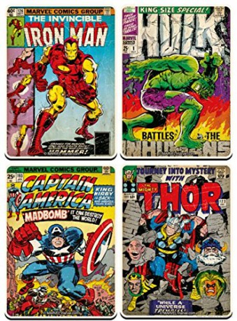 Marvel: Comic Zestaw 4 Podstawek
