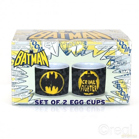 Batman: Crime Fighter Egg Cups Set Of 2