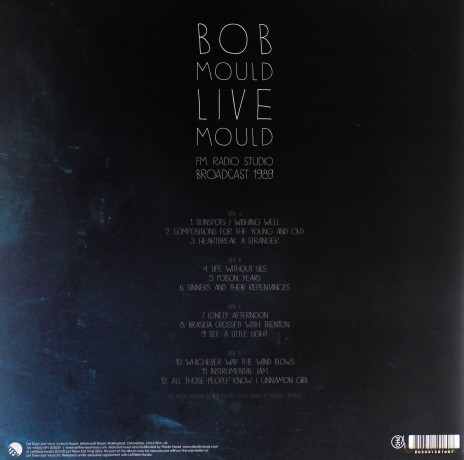 Bob Mould: Fm Radio Studio Broadcast 1989 [2xWinyl]