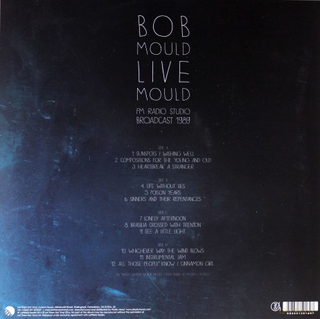 Bob Mould: Fm Radio Studio Broadcast 1989 [2xWinyl]
