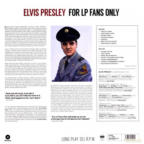 Elvis Presley: For Lp Fans Only [Winyl]