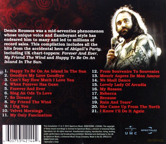 Demis Roussos: Forever And Ever - The Best Of [CD]