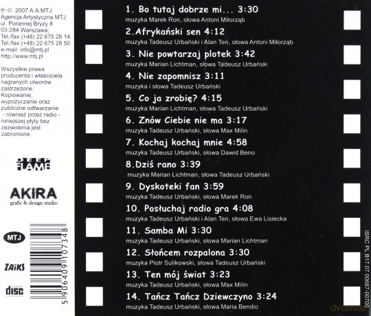 Pan Tadeusz: Bo tutaj dobrze mi [CD]