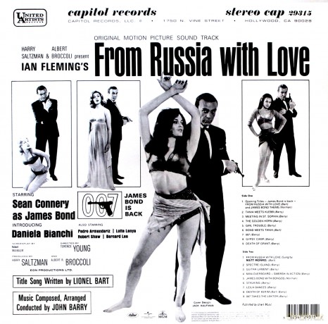 John Barry: From Russia With Love [Winyl]