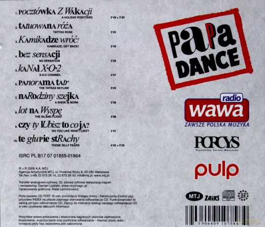 Papa Dance: Papa Dance [CD]