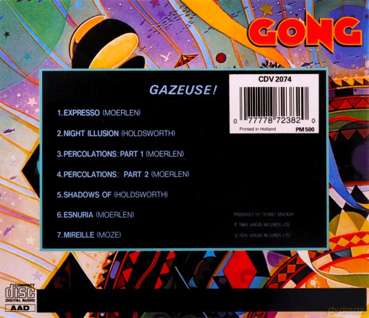 Gong: Gazeuse! [CD]