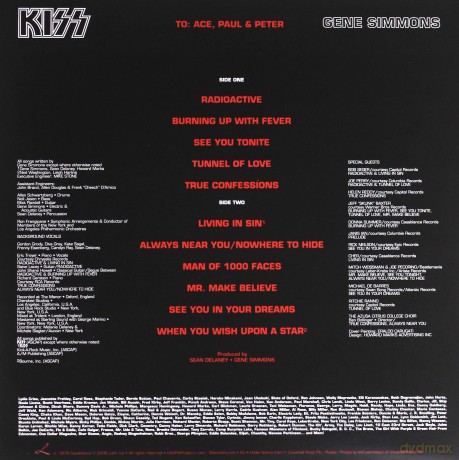Gene Simmons (Kiss): Gene Simmons [Winyl]
