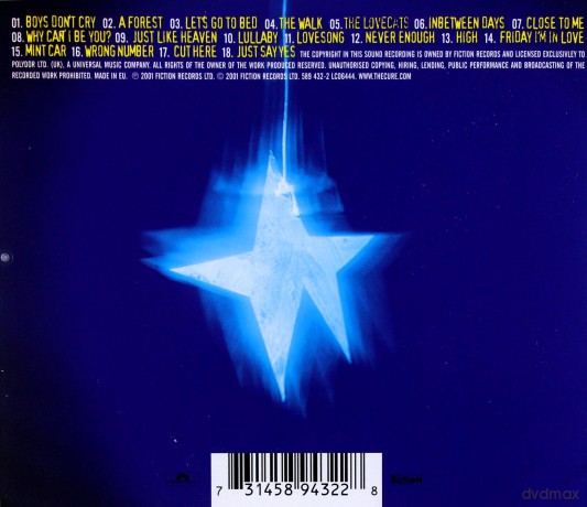 Cure: Greatest Hits [CD]