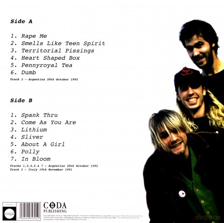 Nirvana: Greatest Hits Live On Air (Blue) [Winyl]