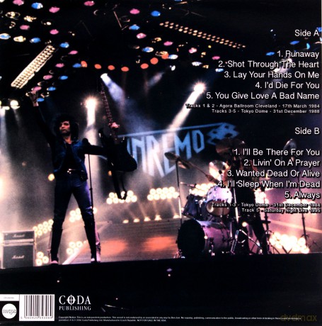 Bon Jovi: Greatest Hits Live On Air (White) [Winyl]