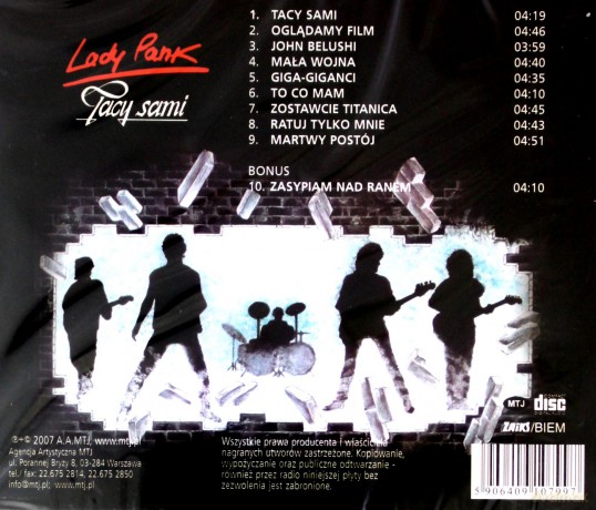 Lady Pank: Tacy sami [CD]