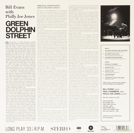 Bill Evans & Philly Joe Jones: Green Dolphin Street [Winyl]