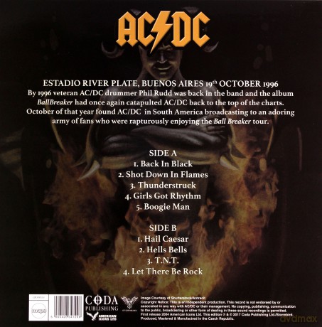 AC/DC: Hail Caesar! - The Legendary Broadcasts (Clear) [Winyl]