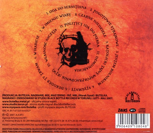 Butelka: Demonarchia [CD]