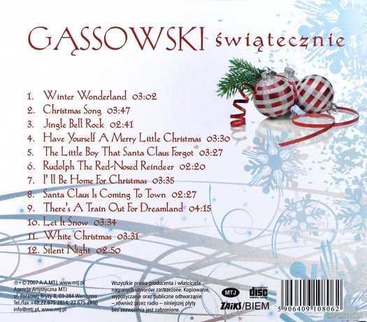 Wojciech Gąssowski: Gąssowki świątecznie [CD]