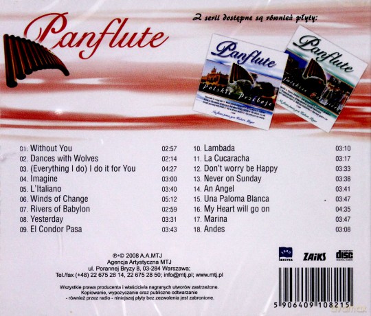 Hubert Meyer: Panfluty 1 [CD]