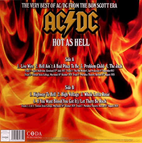 AC/DC: Hot As Hell - Broadcasting Live 1977-79 [Winyl]