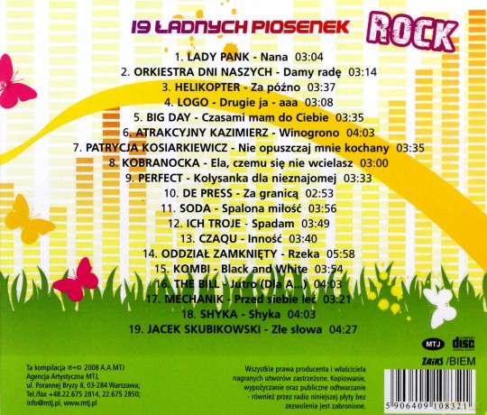 19 ładnych piosenek [CD]