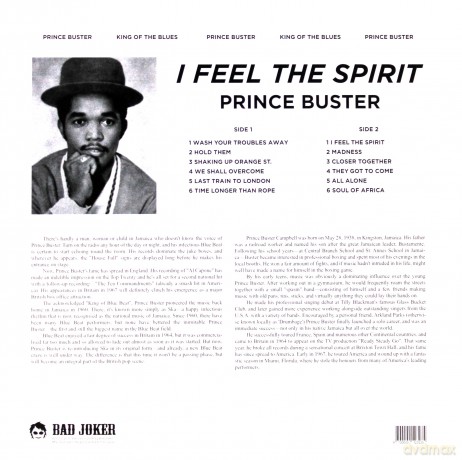 Prince Buster: I Feel The Spirit [Winyl]