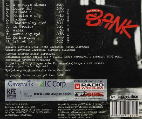 Bank: Złoty pył [CD]