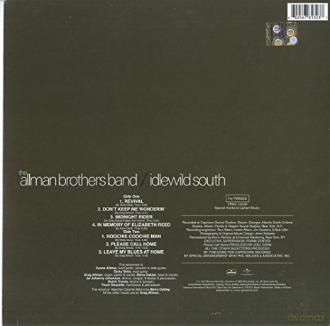 Allman Brothers Band: Idlewild South [Winyl]