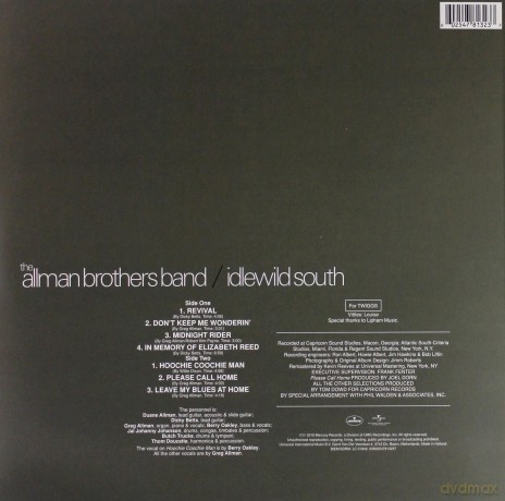 Allman Brothers Band: Idlewild South [Winyl]