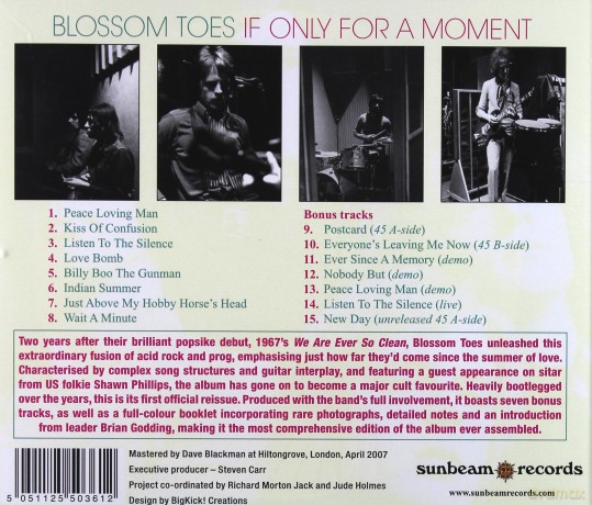 Blossom Toes: If Only For A Moment [CD]