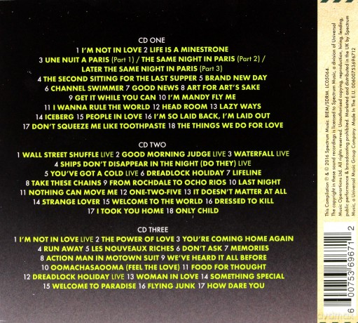 10 CC: Im Not In Love - The Essential [3CD]