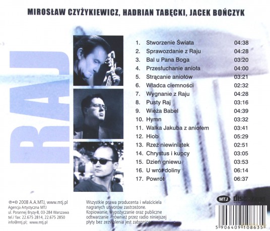 Raj- Różni wykonawcy [CD]