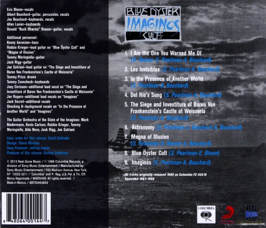Blue Oyster Cult: Imaginos [CD]