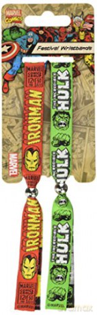 Marvel Retro: Iron Man & Hulk Festival Opaska na nadgarstek