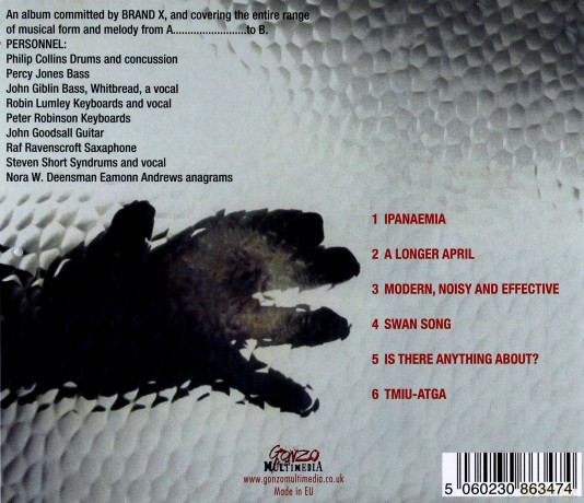 Brand X: Is There Anyone About [CD]