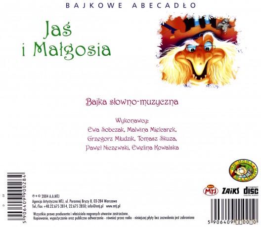 Jaś i Małgosia [AUDIOBOOK] [CD]