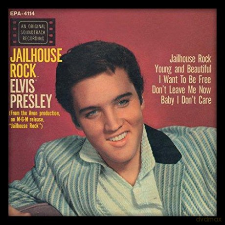 Elvis Presley: Jailhouse Rock Framed Album Cover Prints