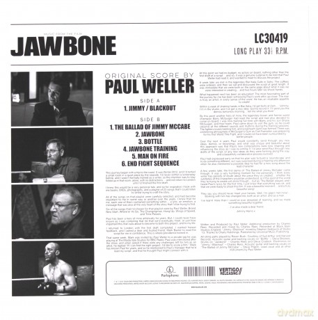 Paul Weller: Jawbone (Music From The Film) [Winyl]