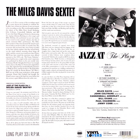 Miles Davis Sextet: Jazz At The Plaza [Winyl]