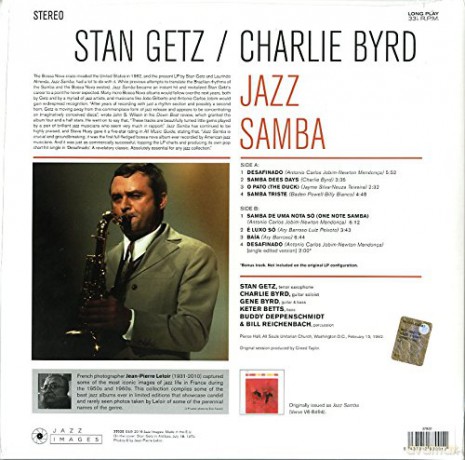 Stan Getz: Jazz Samba [Winyl]