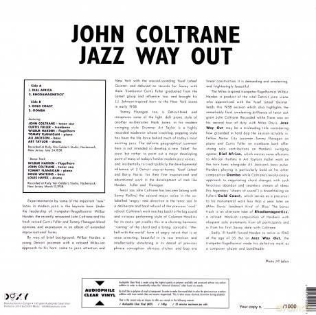John Coltrane: Jazz Way Out (Limited) [Winyl]
