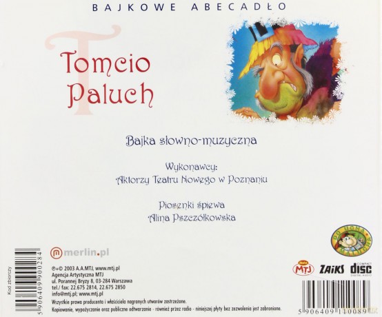 Tomcio Paluch [AUDIOBOOK] [CD]
