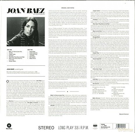 Joan Baez: Joan Baez In Concert [Winyl]