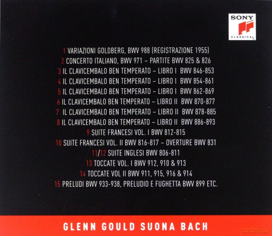 Glenn Gould: Js Bach Recordings - 14 Classic Albums [14CD]