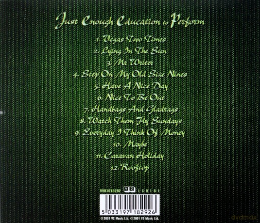 Stereophonics: Just Enough Education To Perform [CD]