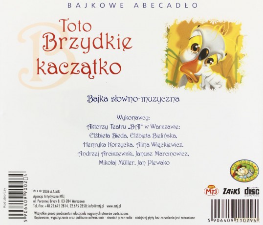 Brzydkie Kaczątko [AUDIOBOOK]