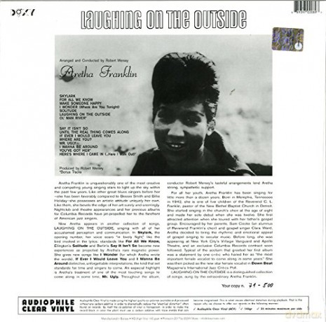 Aretha Franklin: Laughing On The Outside [Winyl]