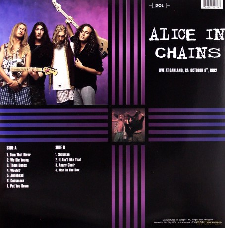 Alice In Chains: Live In Oakland October 8th 1992 [Winyl]